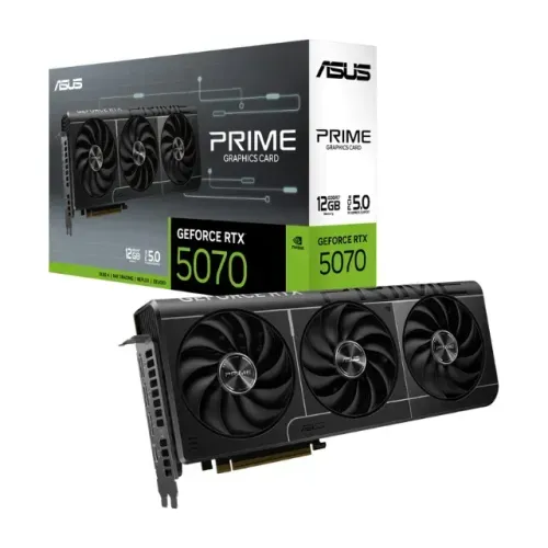 Placa de Vídeo Asus Prime OC NVIDIA GeForce RTX 5070 12GB GDDR7