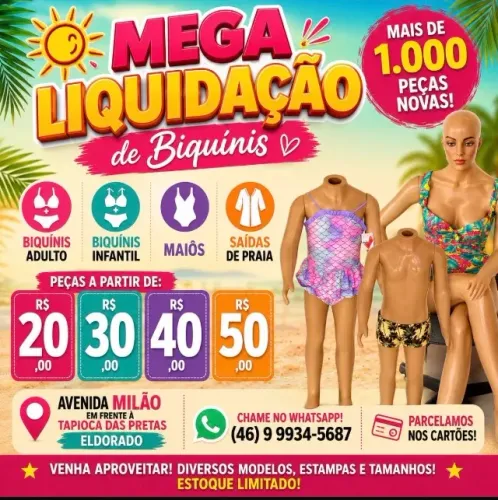 Queima de Estoque Biquini