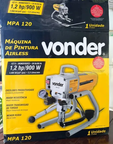 Máquina de pintura Vonder