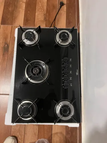 Fogão 5 bocas Cooktop fisher