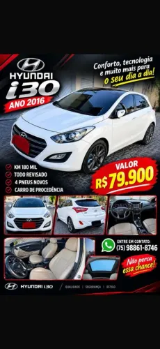 Hyundai I30 1.8 16V Aut. 5P 2016