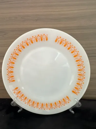 Pratos Rasos Termo Rey Gravatinha Laranja
