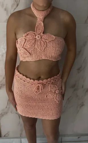 Conjunto florido