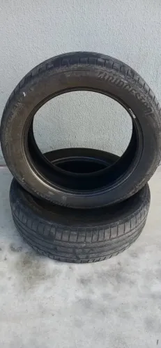 PAR DE PNEUS 205/55 ARO 17 BRIDGESTONE (TURANZA) MEIA VIDA
