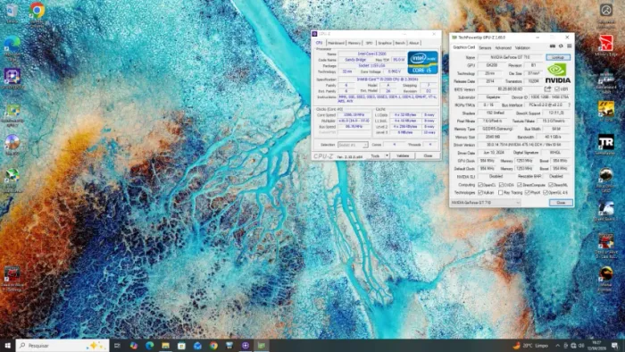 Cpu PC Gamer I5 2500 - 8gb + GT 710 2gb ddr 5
