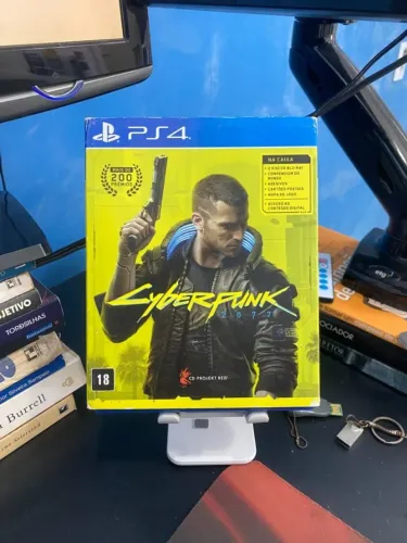 Cyberpunk 2077 PS4 Físico(com encarte e Mapa do Jogo)