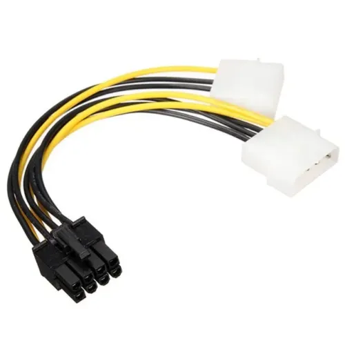 Adaptador Pci 8pinos (6+2) x 2molex Placa de Vídeo *ENTREGA GRÁTIS*