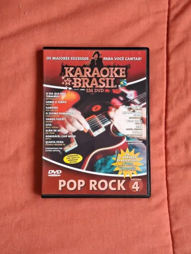 Karaoke Brasil em DVD POP Rock Vol. 4