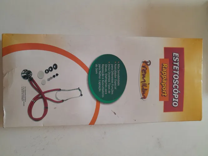 Vendo estetoscópio e esfigmomanometro