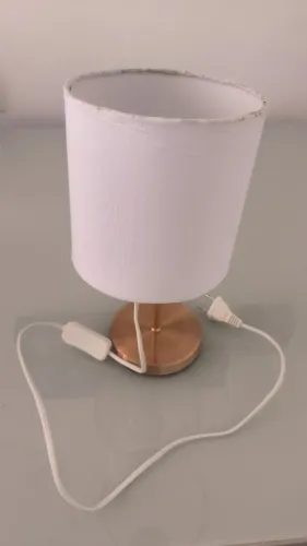 Abajur branco 