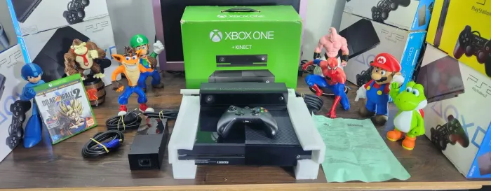 Exbox one fat na caixa 