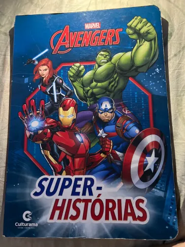 Livro Marvel Avengers