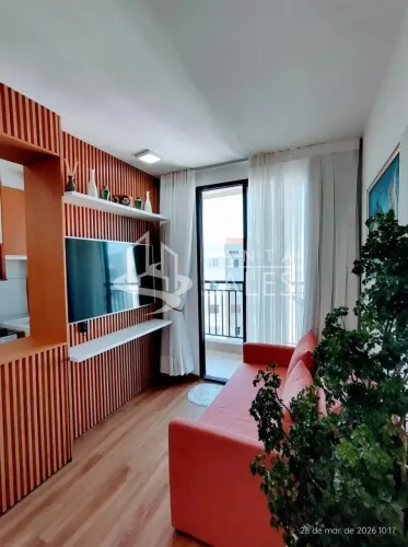 Apartamento à venda em Interlagos, São Paulo-SP: 1 quarto, 1 suíte, 1 banheiro, 1 vaga de