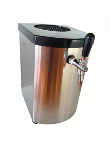 Chopeira elétrica 1 saída 30 litros/hora Inox Memo + válvula extratora e mangueira