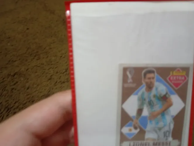 Figurinha legend Messi bronze