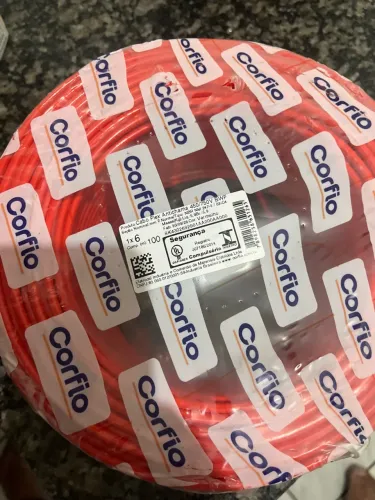 Fio 6mm 530 novo na caixa marca corfio