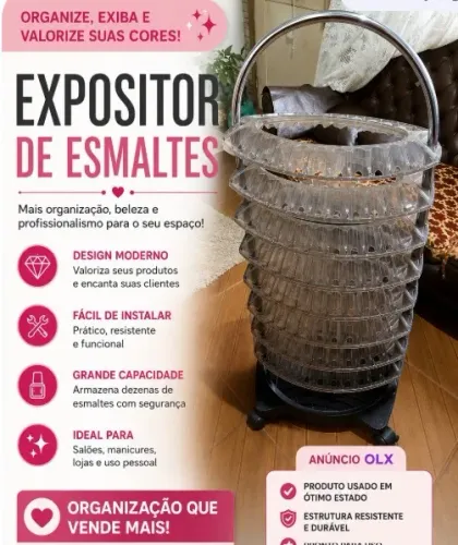 Expositor de esmaltes