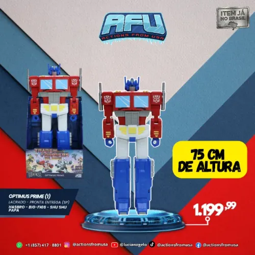 Optimus Prime Big-Figs The Transformers: The Movie 1986 Hasbro 75 CM