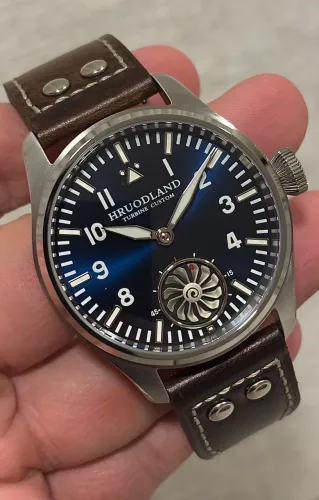 Hruodland Turbine Pilot F016 Seagull ST3621 homage IWC