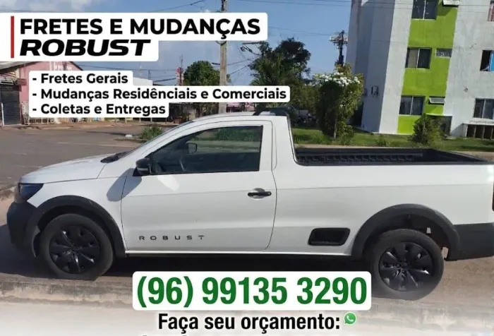 FRETES A partir de R$50