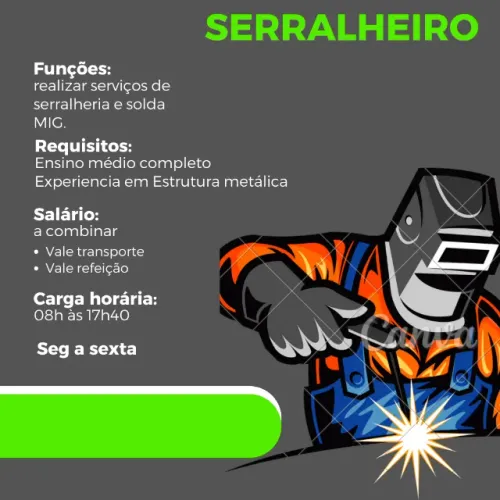 Soldador Serralheiro