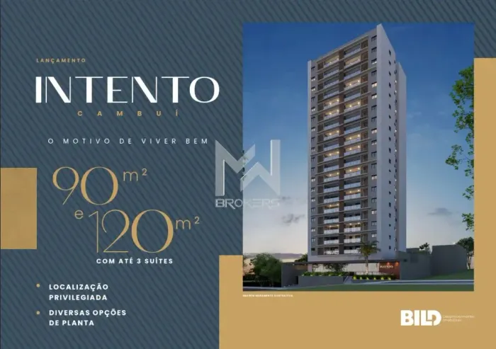 Apartamento à venda, 2 quartos, 1 suíte, 1 vaga, Cambuí - Campinas/SP