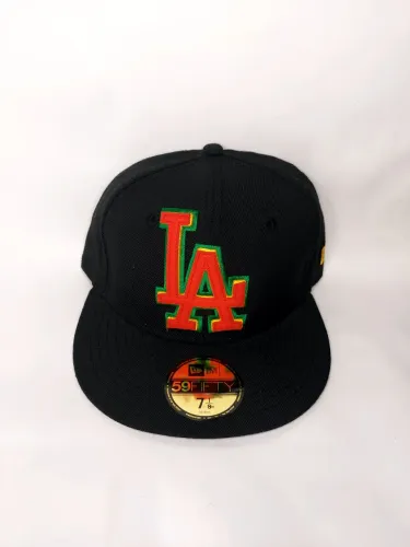Boné Los Angeles dodgers preto - New era - 59fifty - Baseball