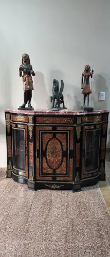 Móveis antigos, cômoda Boille Napoleão III, raridade