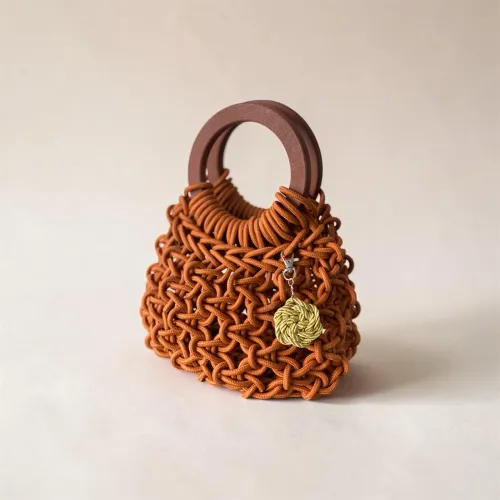 Bolsa em Macrame