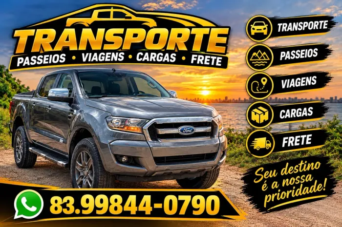 Passeios, fretes, Mudanças pequenas, transporte
