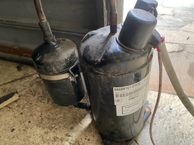 Motor compressor de ar condicionado 