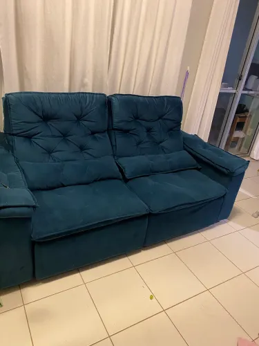 VENDO SOFÁ RETRÁTIL E RECLINÁVEL 
