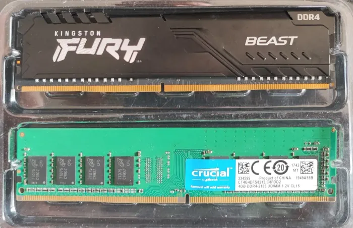 Memória ram Kingston DDR4 , 8GB