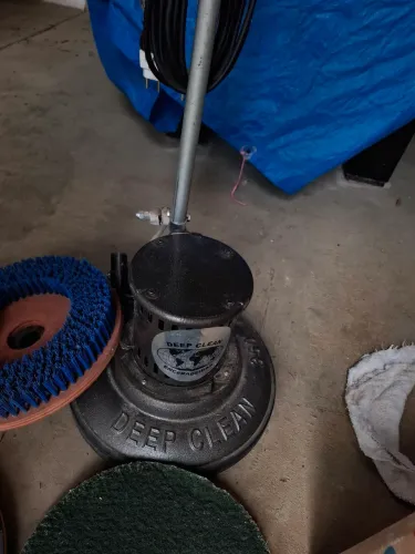 Enceradeira Indl Dc 350+discos 350mm-deep Clean