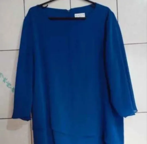 Blusa feminina de crepe tamanho gg