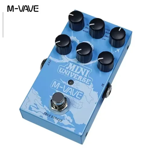 Pedal de Reverb M-VAVE Mini Universe ? NOVO E LACRADO!