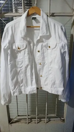Jaqueta jeans unisex estilosa