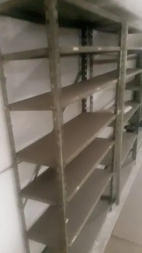 Prateleira de Aço 30cm com 7 peças