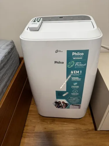 Ar-Condicionado Philco Portátil 12.000 BTUs Frio PAC12000F5 220V