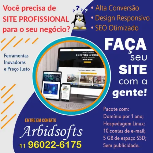 Criação de Sites Profissionais - Landing Pages, Portfólios e Sites para Empresas