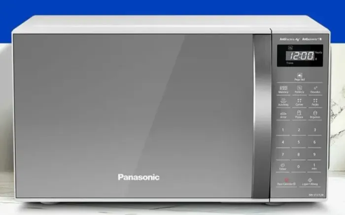 Microondas Panasonic sem esquentar
