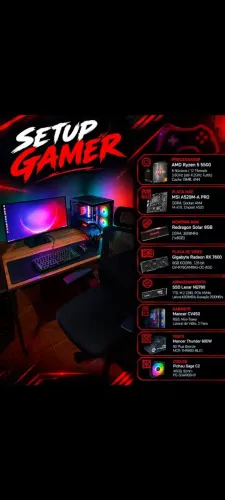 SETUP GAMER COMPLETO!!