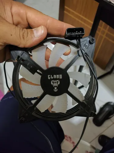 Kit 3 ventoinha clanm ARGB