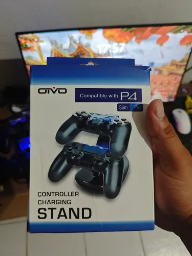 Base carregadora para controle de ps4