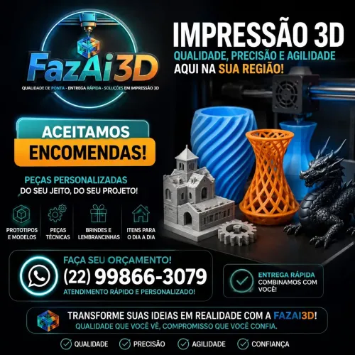 IMPRESSÃO 3D