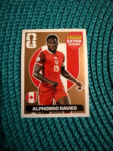 Figurinha Cobre Alphonso Davies copa 2026