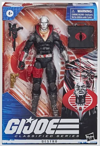 Hasbro G.I. Joe Classified Series Destro Action Figure 03 Collectible Premium Toy
