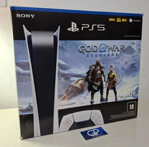 PS5 Fat digital versão 1214A - seminovo c/garantia - envio para SP