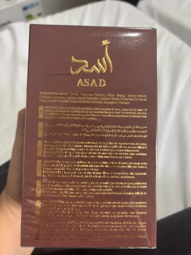 Perfume asad bourbon lacrado