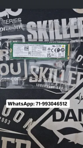 SSD NVME 256GB! NOVO 100% DE SAÚDE USADO SOMENTE EM TESTES. ENTREGA GRATUITA